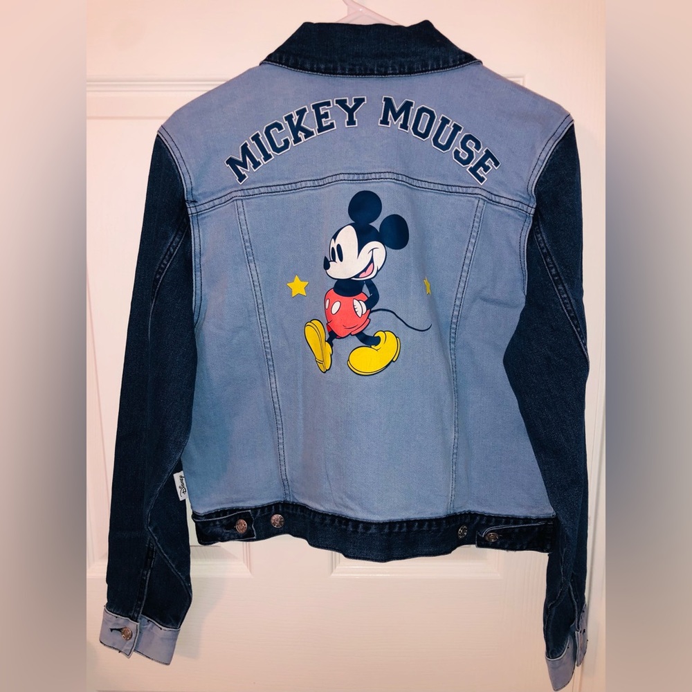 Disney Mickey Mouse jean jacket (M) - Picture 5 of 6